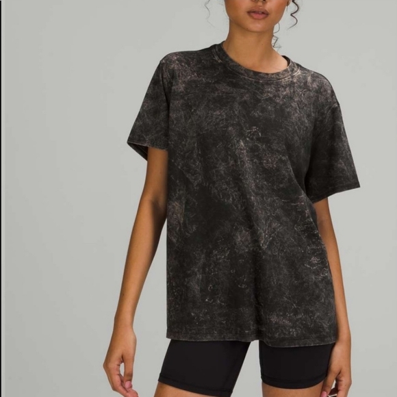 COPY - Lululemon All Yours Tee Cloudy Wash - Picture 1 of 5